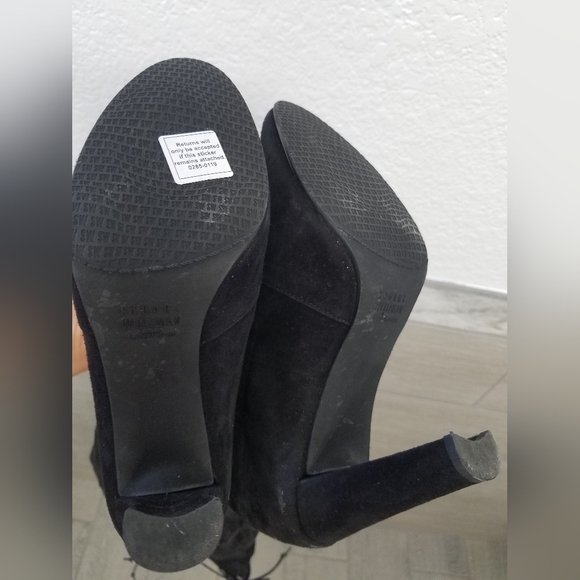 Stuart Weitzman Highland Boots 8 - Picture 2 of 11
